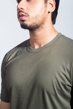 Army Green Basic T-Shirt