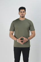 Army Green Basic T-Shirt